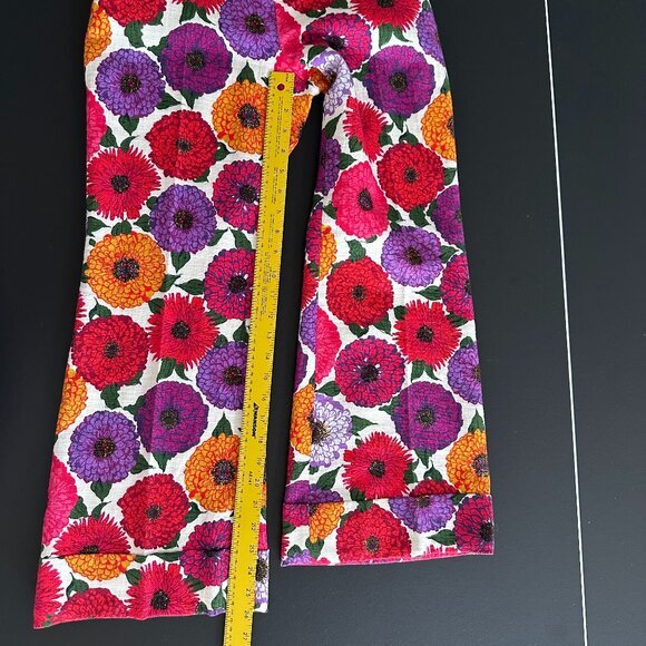 La DoubleJ Hendrix Floral Trousers in 'Zinnie' pattern XS - Picture 2 of 9
